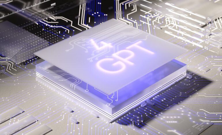 a computer chip with the word gat printed on it